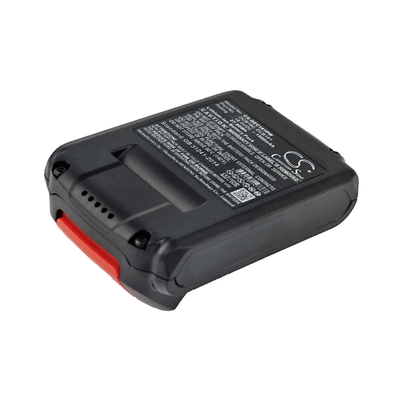 Cameron Sino Bateria do Dewalt DCB180 182 185 203 pasuje do Dewalt XR Li-Ion 18V 780 883B 895B Elektronarzędzia Zamiennik baterii 1500