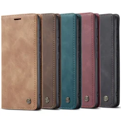 Wallet Flip Leather Case for Samsung Galaxy S24 FE S23 Ultra S22 S21 S20 Plus A12 A13 A14 A15 A16 A54 A55 A34 Magnetic Cover