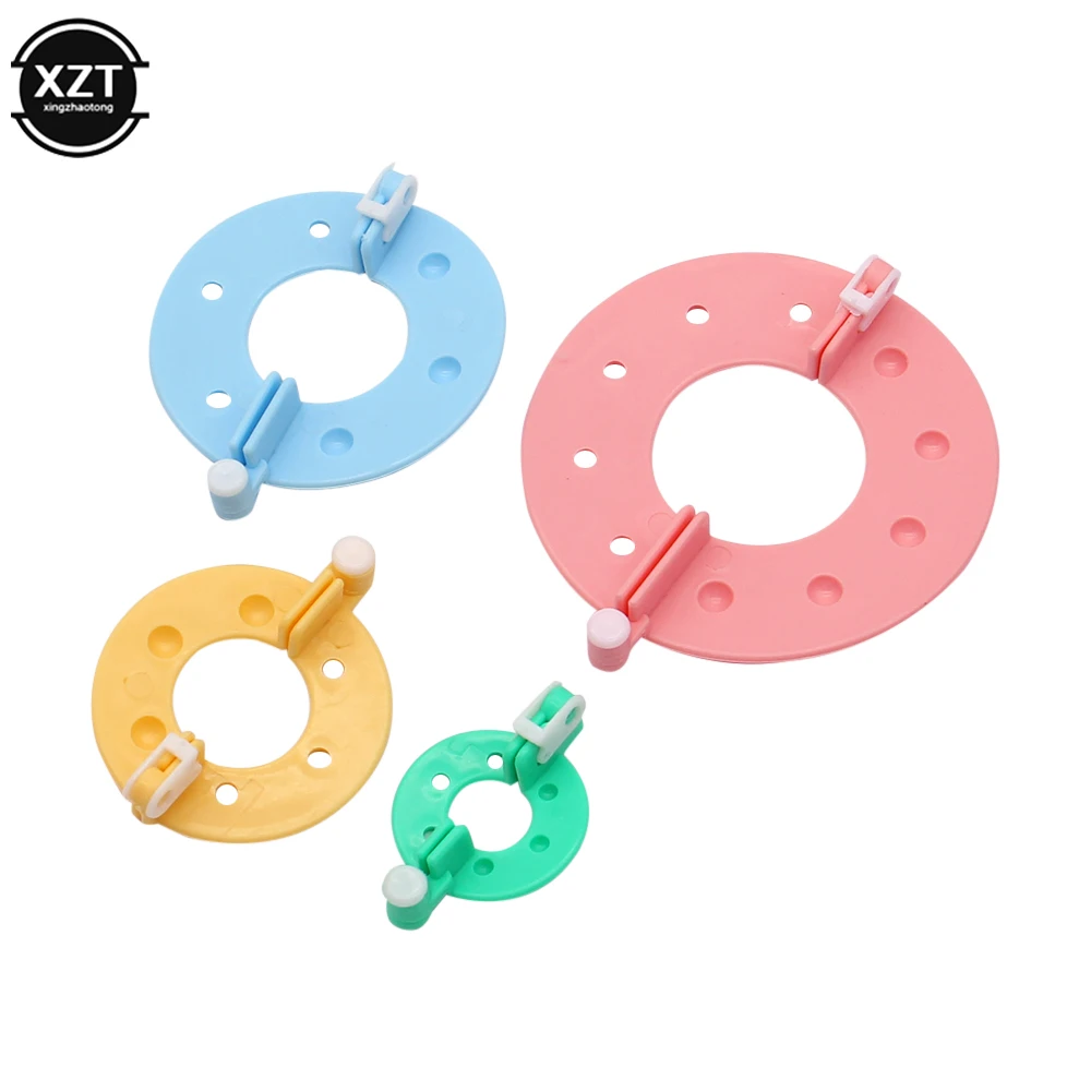 High Quality 8 Pcs/set Pompom Maker Kit Knitting Crafts Different Sizes Plush Ball Making Tool