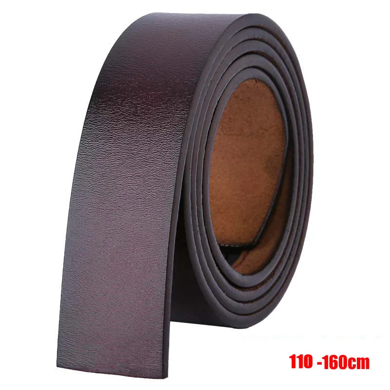 Ceinture de corps en cuir véritable pour homme, sangle de cow-boy, marron, noir, grande taille, 110-140, 150 cm, 160cm, environnement, largeur 3.5cm, 100%