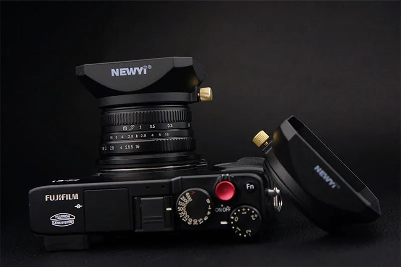 ユニバーサルスクエアレンズフードデジタル一眼ミラーレスカメラレンズ用ビデオカメラdv