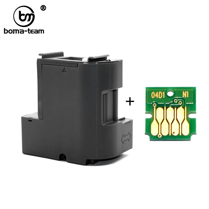 T04D100 Waste Ink Tank Maintenance Box Or Chip For Epson XP-5100 L6160 L6171 L6170 L6190 ET-2700 ET-2750 ET-4750 ET-3700 ET-3750