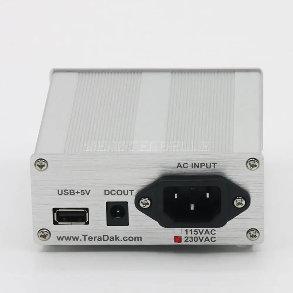 New TeraDak TeraLink X2 External Linear Power Supply DC8.5V+USB 5V Independent Output Power Adapter For Audio DAC Amplifier