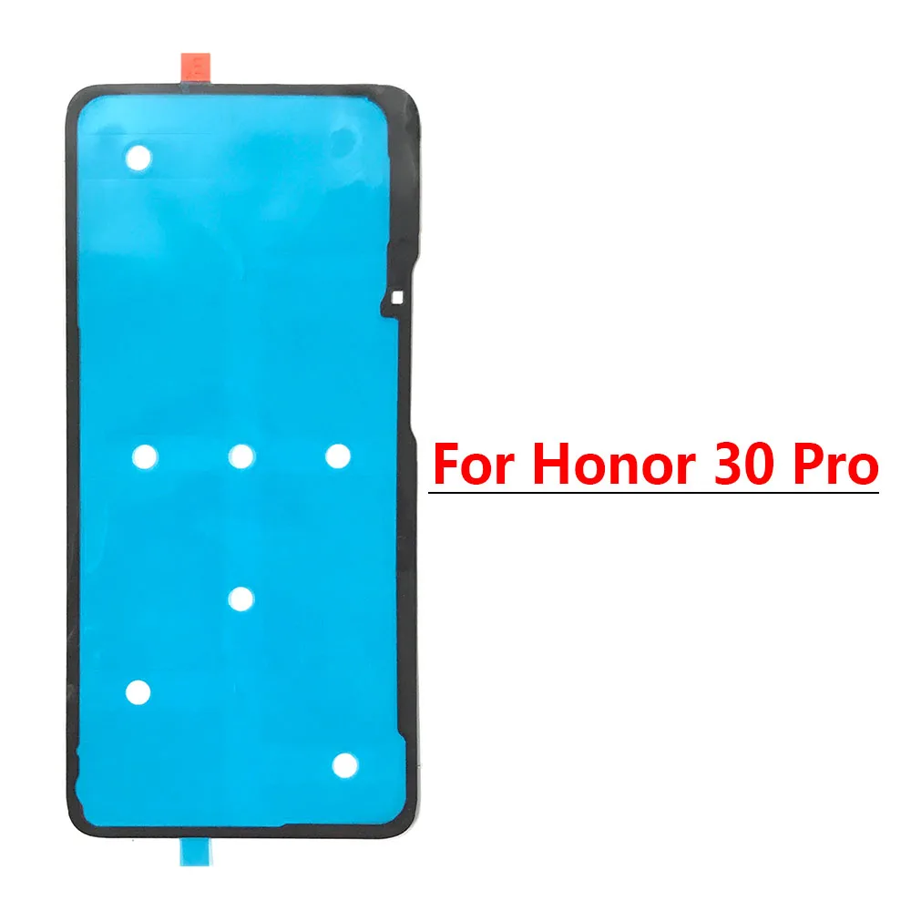 2Pcs/Lot, New For Huawei Honor 30 Mate 20 30 40 P20 P30 P40 Lite Pro Back Battery Cover Door sticker Adhesive glue tape