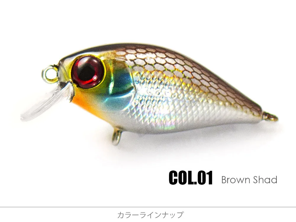 Countbass-Kurbelköder mit VMC-Haken 36 mm 1-3/8 Zoll 4 g 1/8 oz. Dive 0,4–1,2 m Hard Body Diver Angelköder Wobbler Hardbait – Detail 12