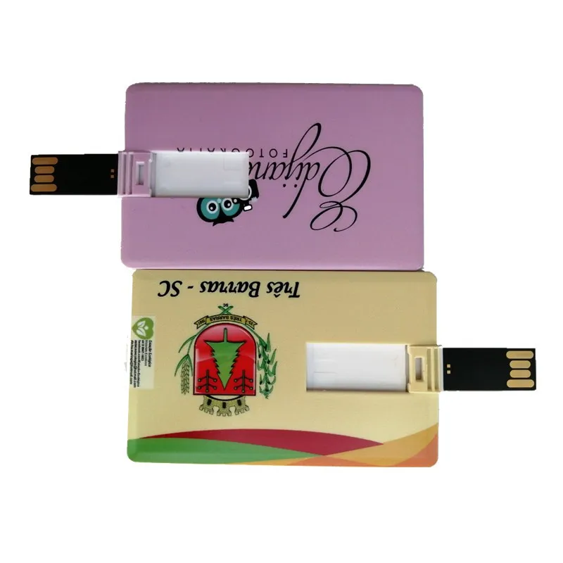 10ピース/ロットビジネスクレジットカードusbフラッシュドライブペンメモリスティックディスクカスタムロゴdiyロゴUSB2.0 1ギガバイト2ギガバイト4ギガバイト8ギガバイト16ギガバイト32ギガバイト