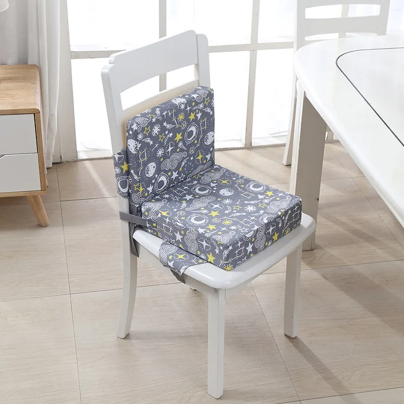 Children\'s Dining Chair Heightening Seat Cushion Cartoon Baby Adjustable Heightening Dining Chair Cushion Home Chair Cushion Set