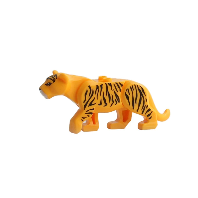 Kinderen Educatief Speelgoed Dier Serie Model Bouwstenen Krokodil/Tiger/Shark Model Speelgoed Xmas Cadeaus Voor Kinderen