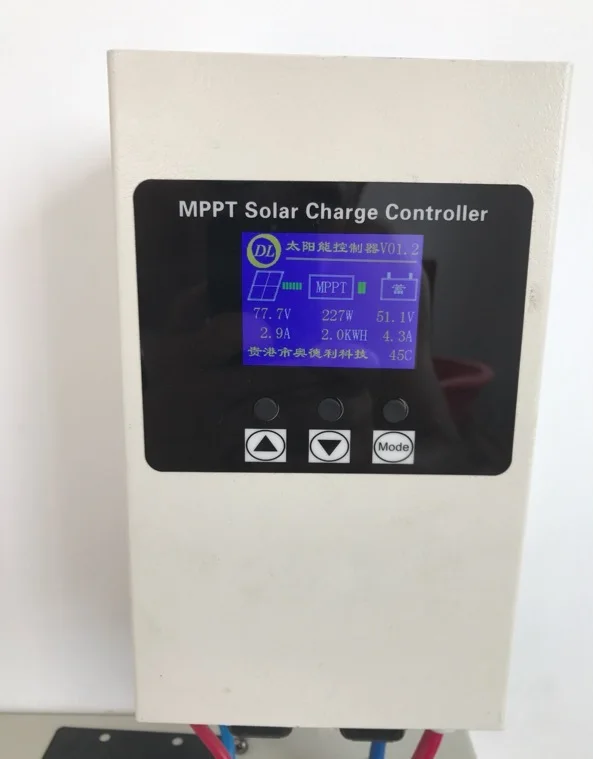 Controlador Solar dc-dc, carga de DC23-180V fotovoltaica, batería de litio MPPT, 12V, 24V, 48V, 96v