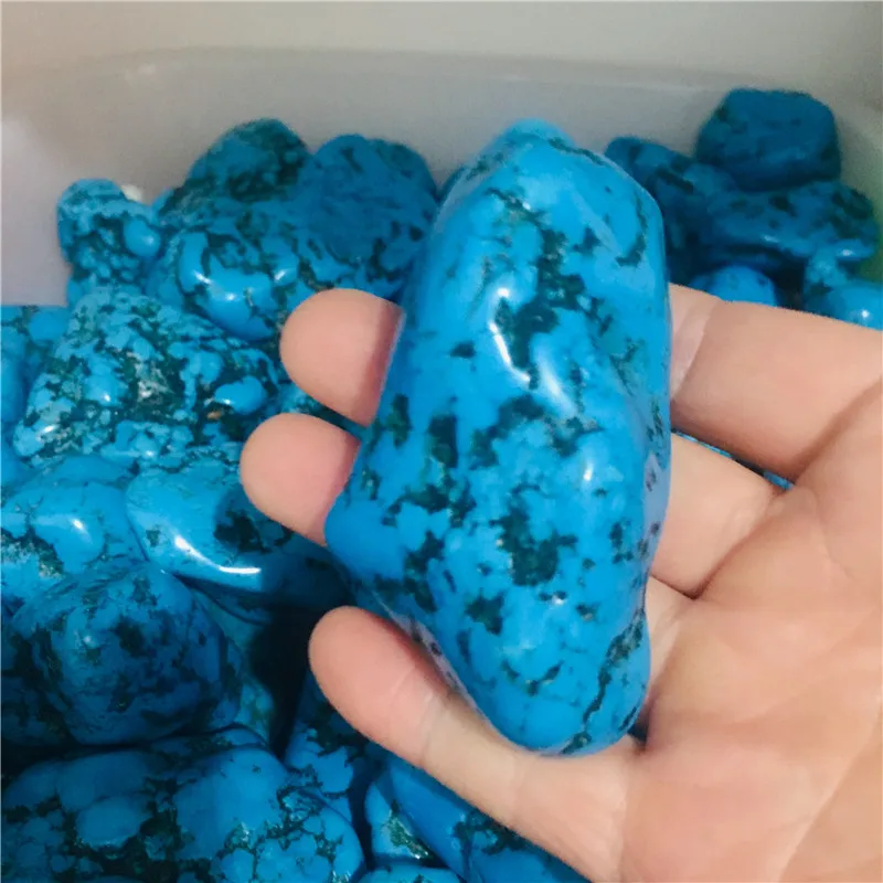 Natural crystal turquoise raw stone energy healing crystal specimens 1pc