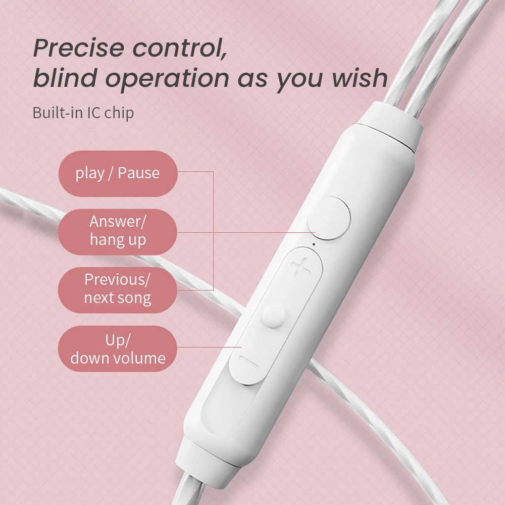 6色3.5ミリメートル有線ヘッドフォンhifiスポーツ稼働イヤホンとマイクステレオ余分な低音イヤホンxiaomi redmiソニー