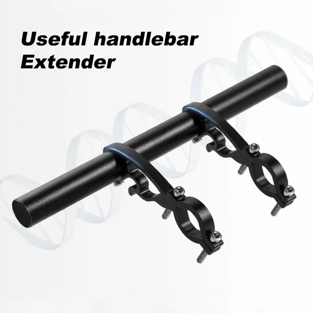 Multifunctional Bike Handbar Bracket Extending with Install Wrench Tube Extender Double Clamp Bicycle Handlebar Cycling Supplies