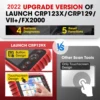 LANCEMENT-CRP129X OBD2 Scanner, lecteur de code, outils de diagnostic moteur, ABS, SRS, AT, huile, SAS, EPB, TPMS, Cristal, lancement OBDII 5