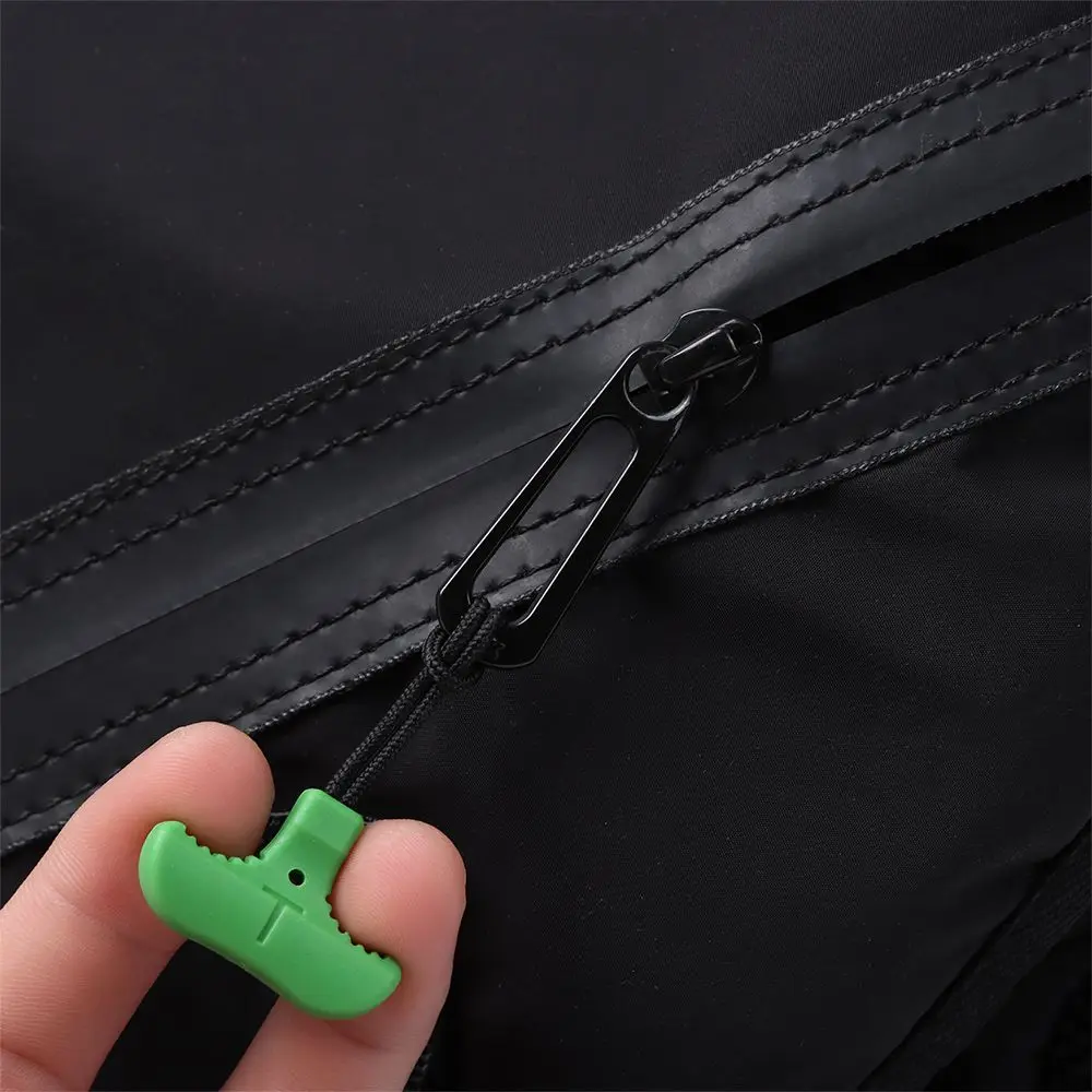 5 قطع من حقائب الملابس المتينة على الظهر بسحاب وسحب المثبت وسحاب بديل على شكل حرف T