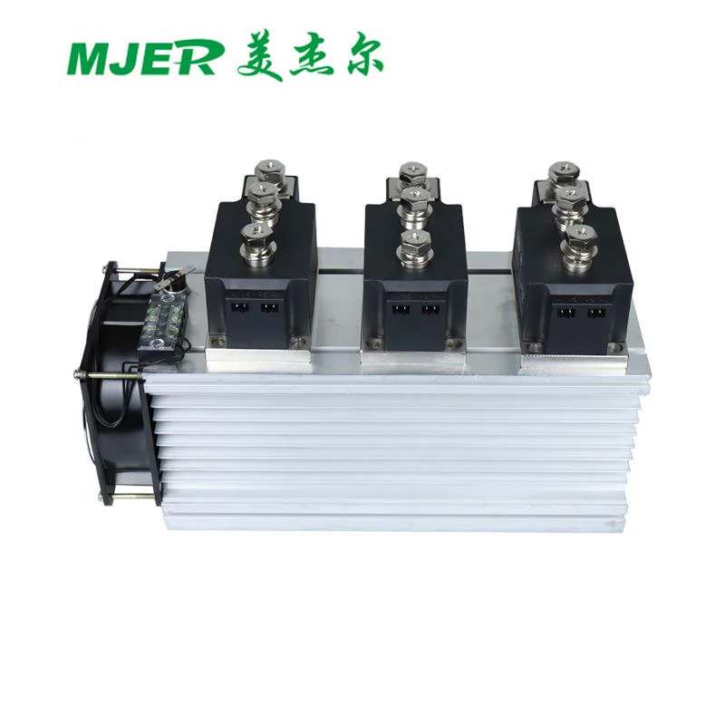 Module de thyristor MTC500A 1600V avec dissipateur de chaleur et ventilateur SCR