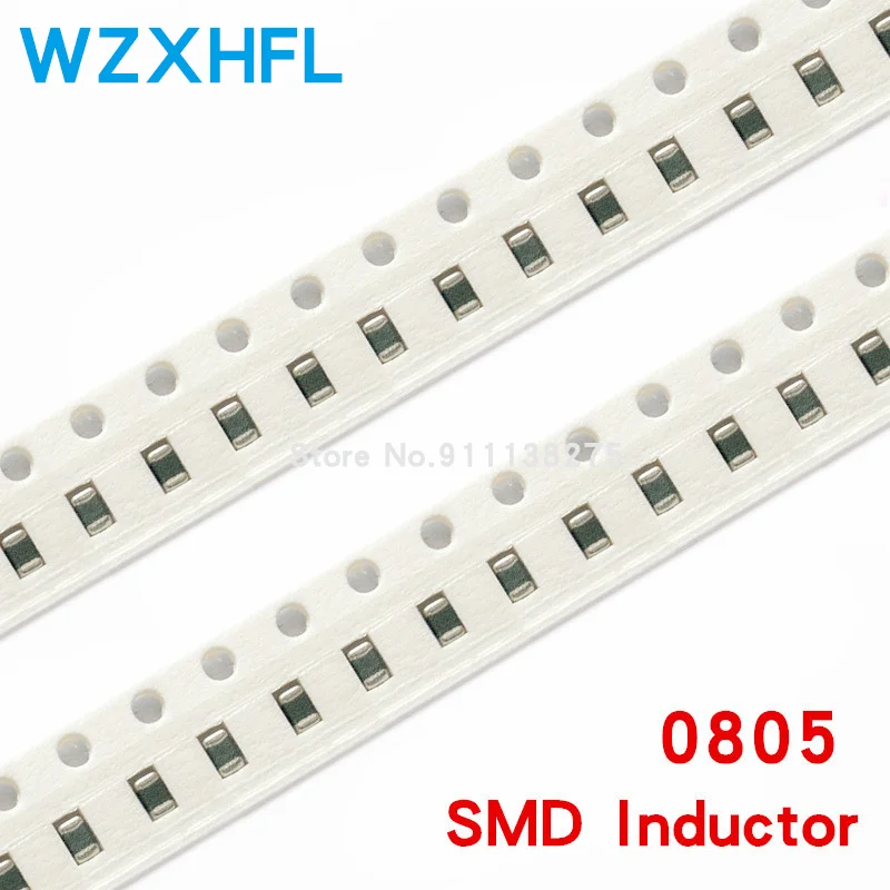 50pcs 0805 2012 SMD Stack Inductor 47NH 68NH 100NH 1UH 2.2UH 4.7UH 5.6UH 8.2UH 10UH 12UH 15UH 18UH 22UH 33UH 47UH 68UH 100UH 10%