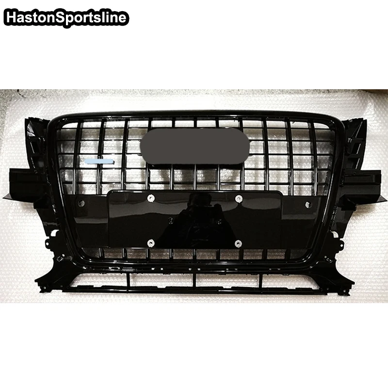 Q5 SQ5 Style Front Sport Hood Grill Grille for Audi Q5 SQ5 Sline 2009-2011 Car Styling Accessories