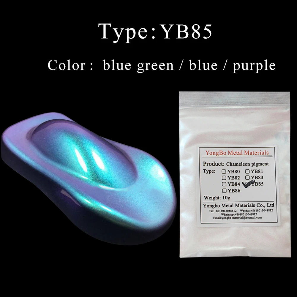 Mirror Chameleons Resin Pigment Glitter Magic Discolored Pearlescent Powder DIY Crystal Epoxy Resin Mold Jewelry Making Dye YB85