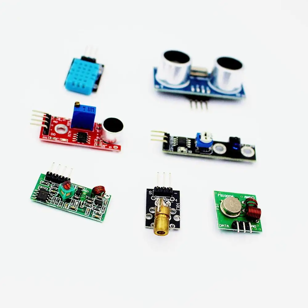 16 in 1 Sensor Kit Project Super Starter Kits for Arduino and Raspberry Pi 3