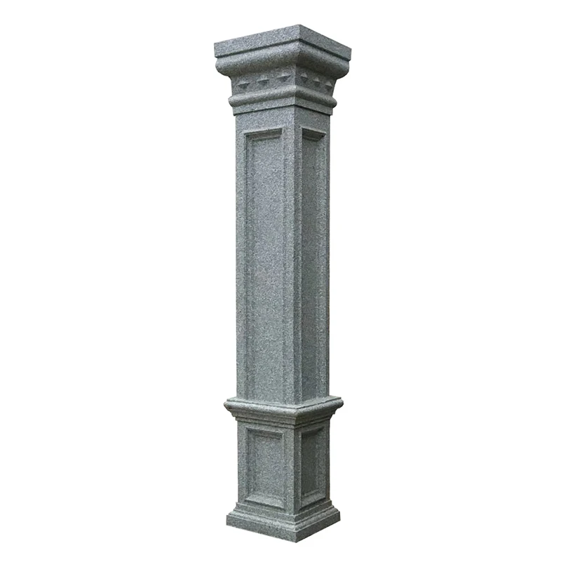 House Garden Decoration Square Roman Column Mold Concrete Pillar mould for Sale