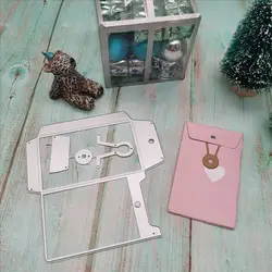 Mail sack file holder  Metal Cutting Dies for DIY Scrapbooking Decorative Crafts Supplies Embossing Paper Cards Making