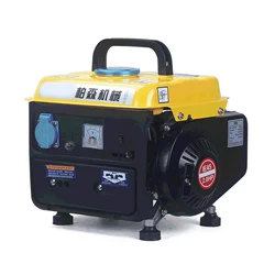 Mini Gasoline Generator Portable Household Silent Manual Generator Energy Saving 220v Small Generator  Emergency Equipment