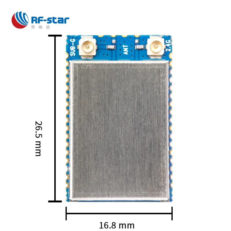 CC1352R Bluetooth 5.1 868 MHz 915 MHz Zigbee Wireless M-BUS 6LoWPAN Long Range Module RF-TI1352B1 for Sub 1GHz 2.4GHz Radio Sys