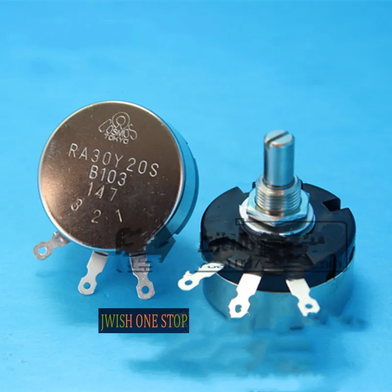 RA30Y20S 2.5W B103 10k  kohm potentiometer wound lap