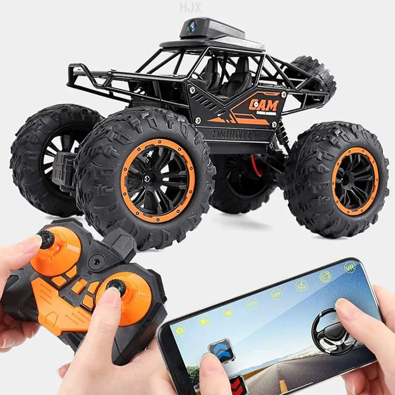 Funny WiFi RC Cars with Camera Electric Toys for Kids Adults Children Off Road Remote Control Vehicles Boys Toy Fast Drift Truck