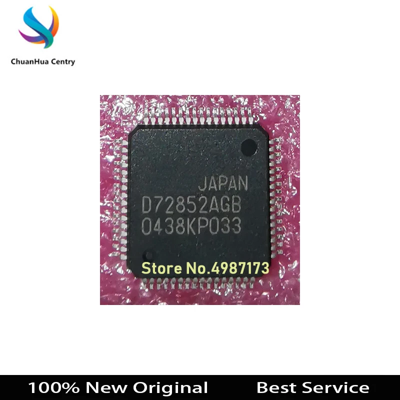 1 قطعة 100% الأصلي UPD72852AGB-8EU D72852AGB QFP في المخزون جديد