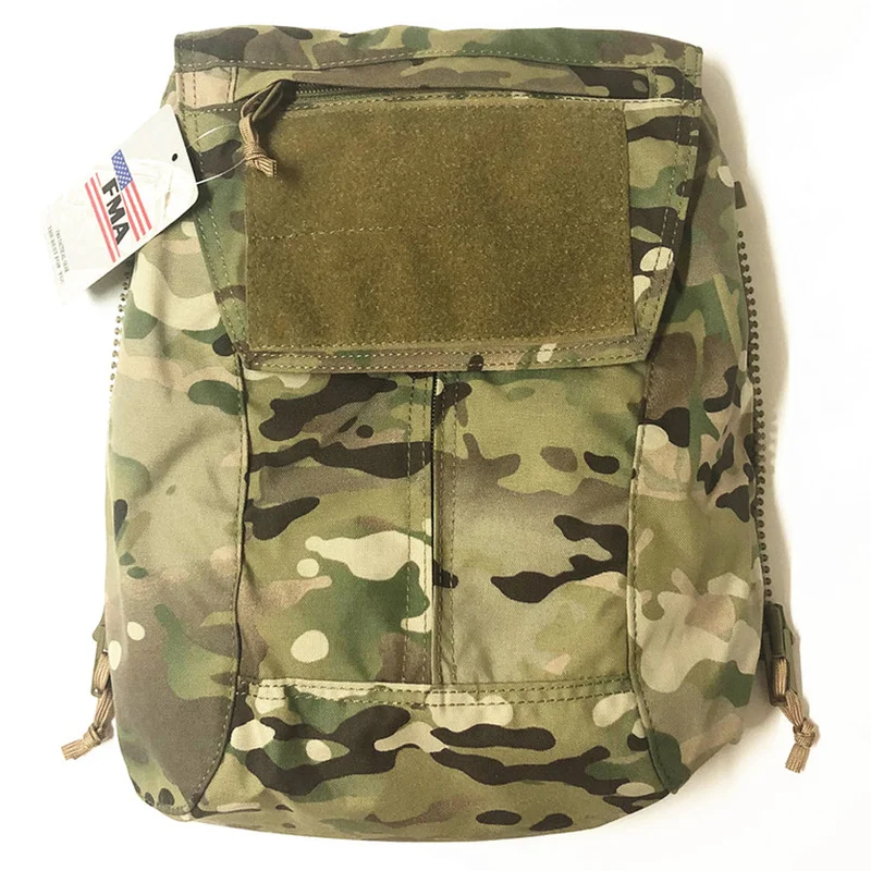 FMA Tactical Pack Zip-on Panel Multicam Plate Carrier Back Bag for CPC NCPC JPC 2.0 AVS Vest