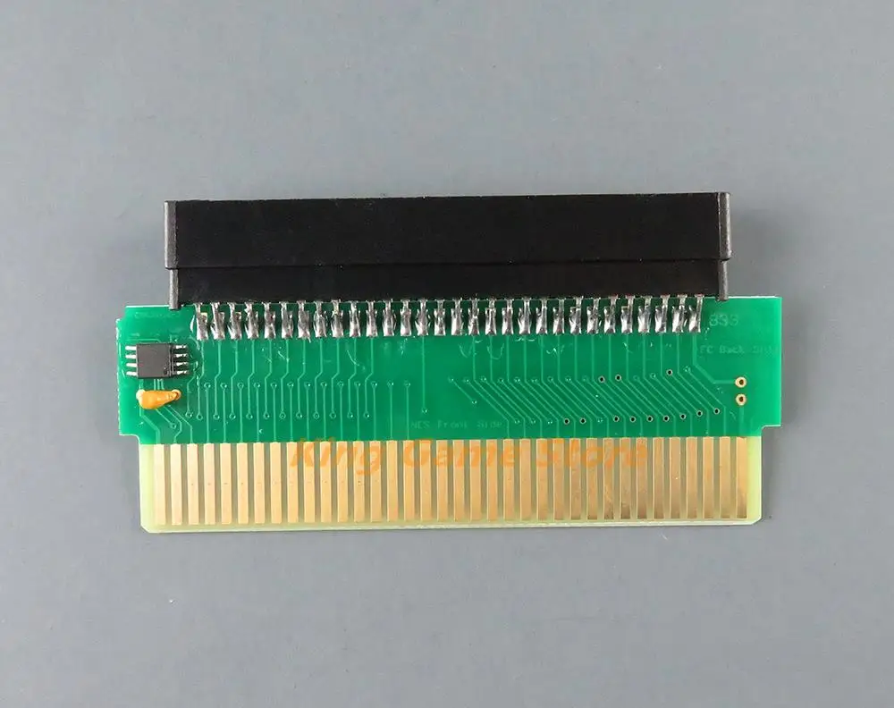 1pc Replacement for FC 60 Pin to for NES 72 Pin Game Cartridge Adapter Converter PCBA with CIC chip installed