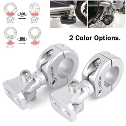 20-27mm OD Motorcycle Spot light bracket Tube Clamp Mount Kit LED Motorcycle Spotlights Fog Light Mount Moto Accessories