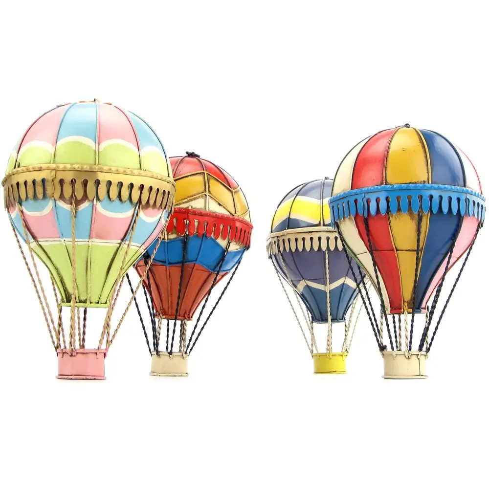 In The 19th Century Fire Balloon Model Home Furnishing Bar Restaurant Decoration Cccessories Creative Decoration