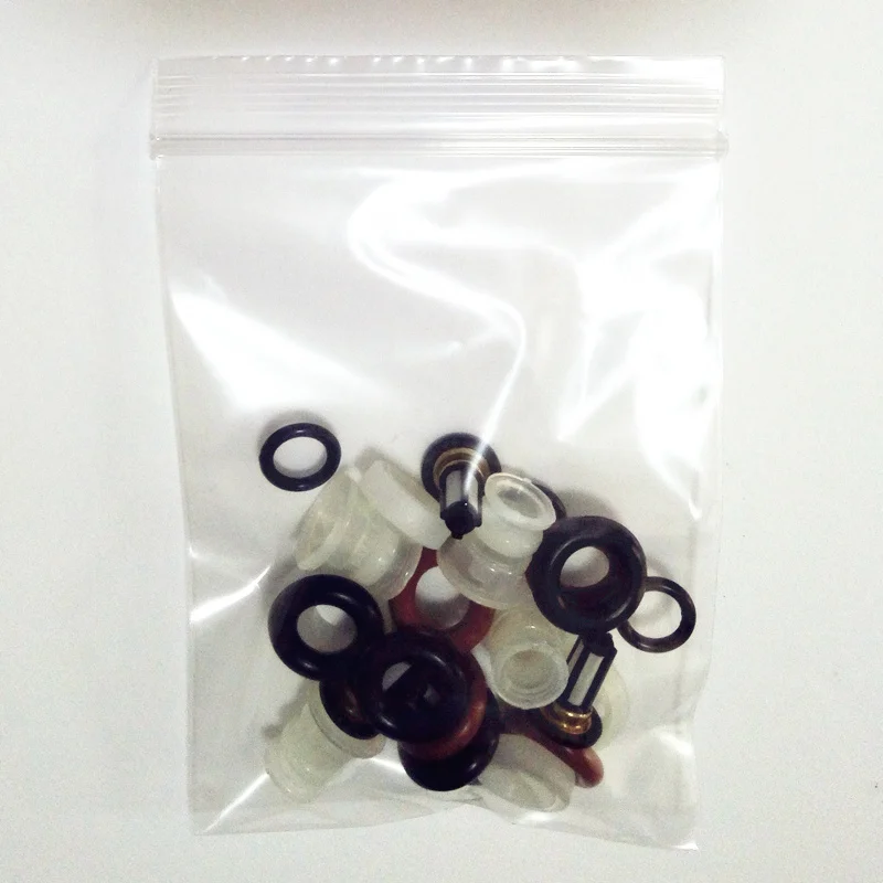 4set fuel injector repair kit for honda injection oem #16450 RCA-A01 16450PPAA01 15810-RAA-A01 replace filter orings washer caps