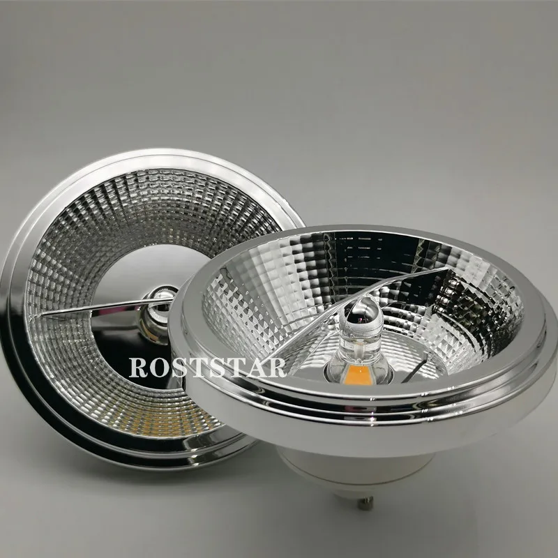 AR111 Spotlight 10W 15W LED ES111 Light Source Warm White Cold White Natural White Lighting 110V 220V DC12V Down Lamp G53 GU10