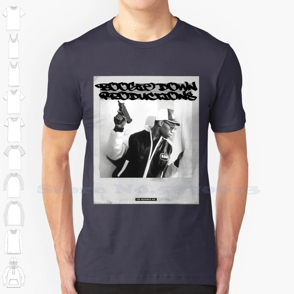 Boogie Down Productions 100% Cotton T-Shirt Rap Music R O All Flows Reach Out Boom Bap 90S Hip Hop R A The Rugged Man All My