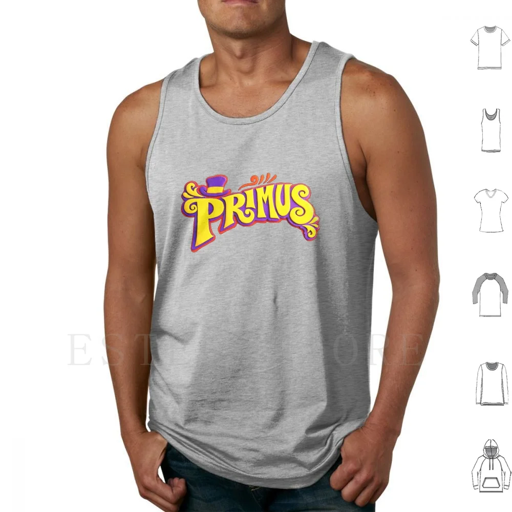 Best Selling-Primus Tank Tops Vest Cotton Band Punk Heavy Metal Tool Judas Priest Anthrax Doker76 Foreigner Primus