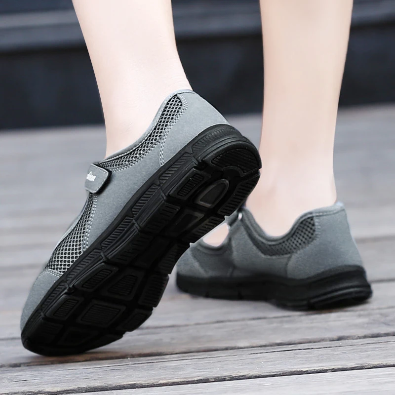 Women Running Shoes Mesh Breathable Shoes Sneakers Slip On Comfortable Women's Outdoor Sports Shoes Zapatos Deportivos De Mujer