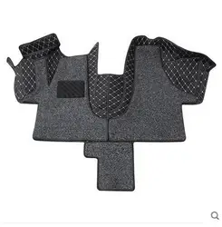 High quality! Custom special car floor mats for Volkswagen Multivan T5 T6 2022-2003 2 seats waterproof double layers carpets
