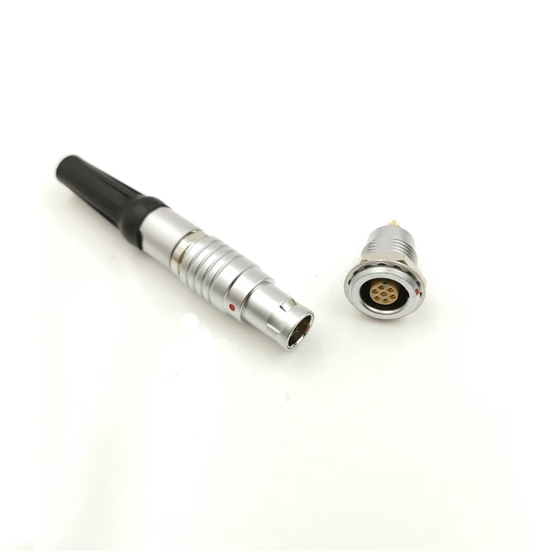 FGG EI Stecker 00 0B 1B 2B 3B 2 3 4 5 6 7 8 9 10 12 14 16 18 19 26 30 Pin Push-Pull Steckdose Alexa Treradek Kamera – Detail 8