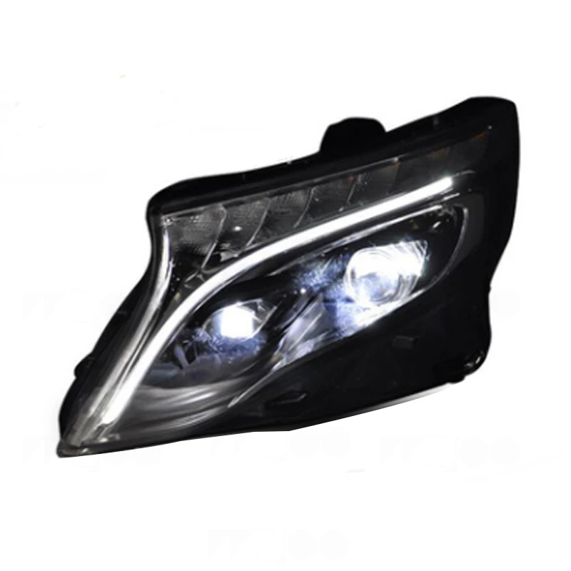 Car Styling for Benz V260 all LED Headlight 2016-2024 for Mercedes-Benz Benz vito LED Headlight DRL Bi-LED Lens auto Accessorie