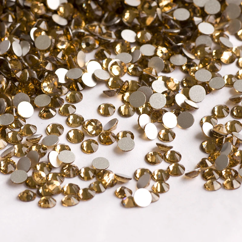 Glitzer Kristall AB Multi Strasssteine SS3 SS16 SS20 Nicht Heißklebbare Flache Strasssteine für Stoff, Kleidung, Nagelkunst und Dekorationen – Detail 14