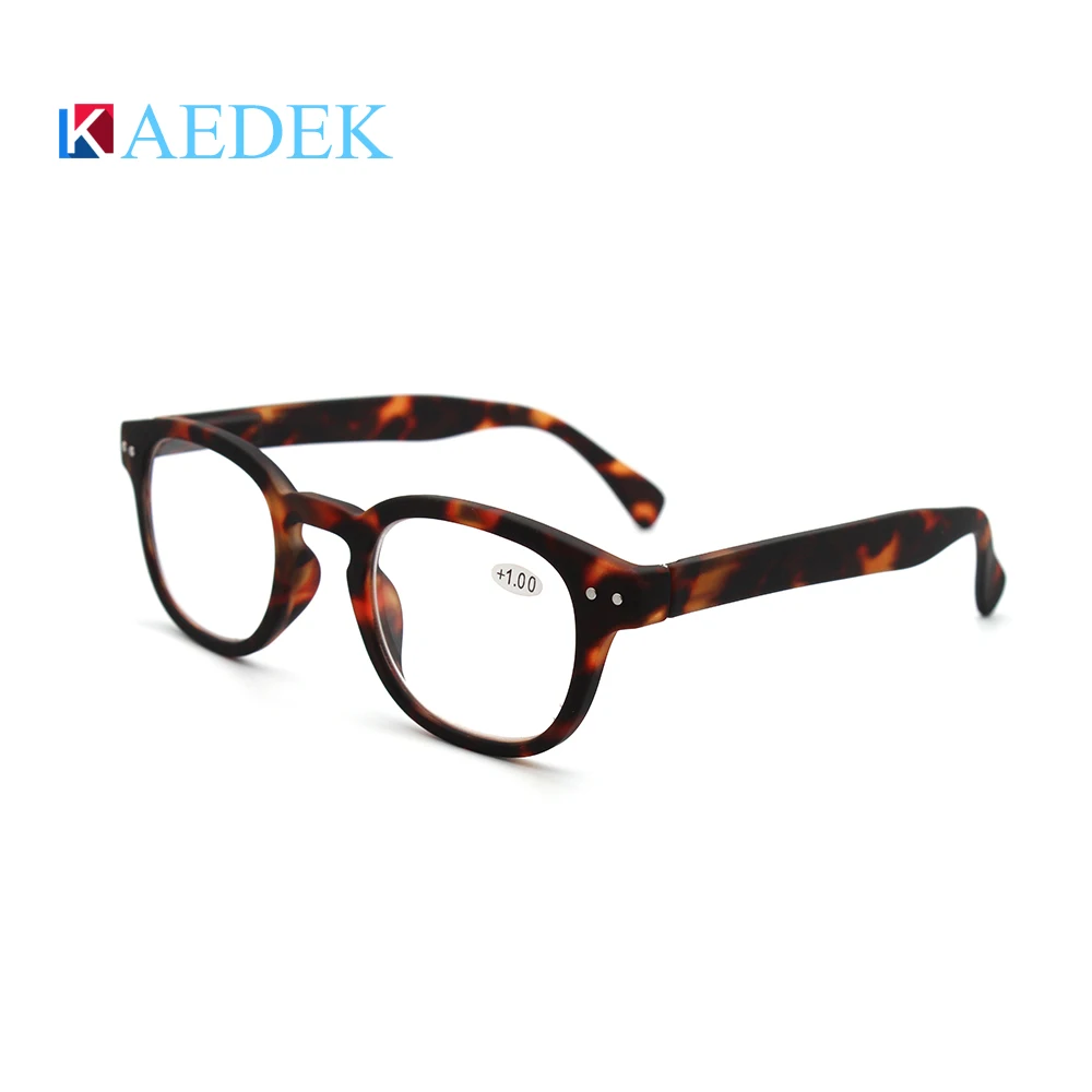 KAEDEK 2020 Trend New Color Reading Glasses Retro Europe Style Quality Men Women Eye Glasses With Flex Lesebrillen