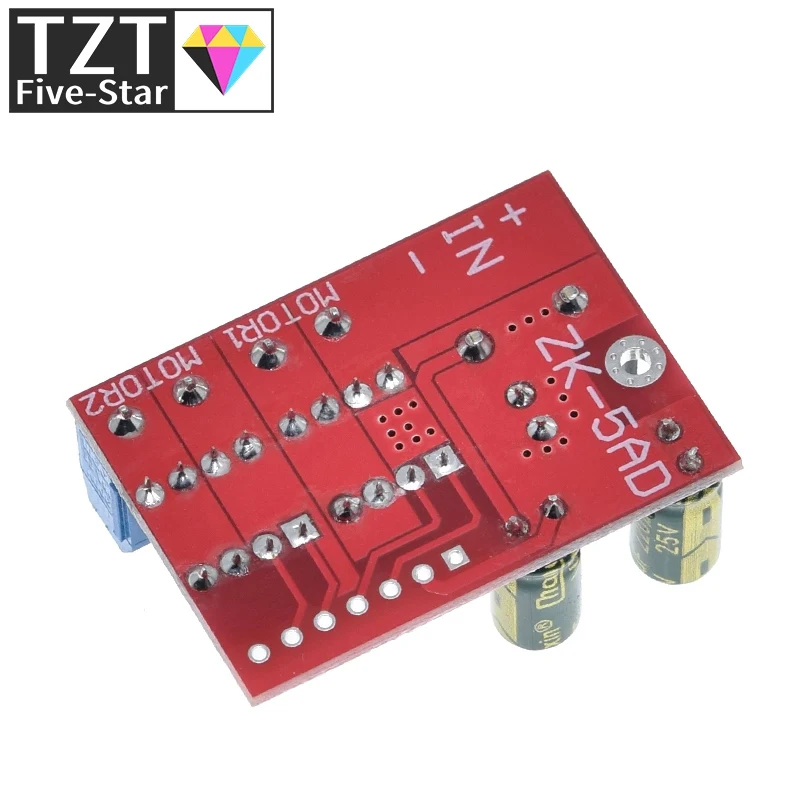 1/3 Stück H-Brücke Fernbedienung 5A 3V-14V Dual DC Motorsteuerungsmodul Spannungsreversierung PWM Drehzahlregelung Doppel Super L298N 5AD – Detail 8