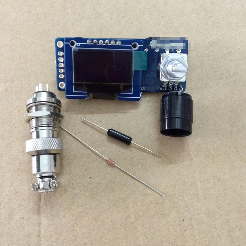 Painel de controle Oled T12 Estação de soldagem com display digital STC Dormancy automática e painel de controle de acordar