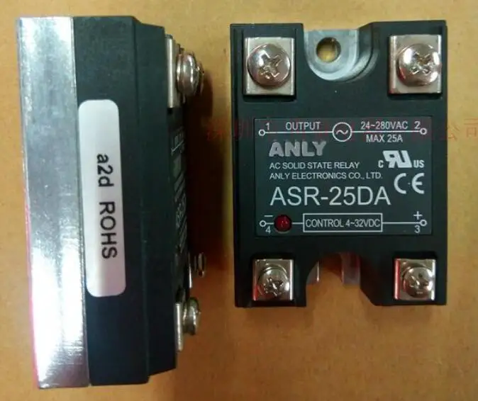 

Original authentic Taiwan ANLY ASR-25DA solid state relay