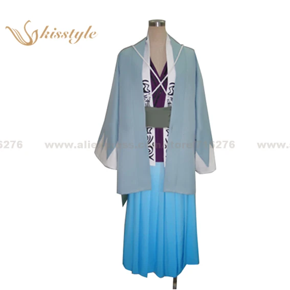 

Kisstyle Fashion Hakuoki Shinpachi Nagakura Uniform Cosplay kimono Clothing Costume,Cusomized Accepted