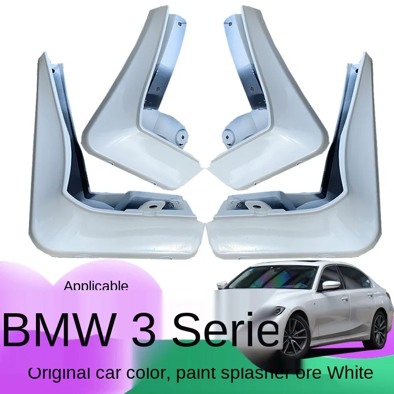 Suitable for b m w 1 series mudguard car b m w 3 series modified parts wheel front and rear paint soft rubber mudguard