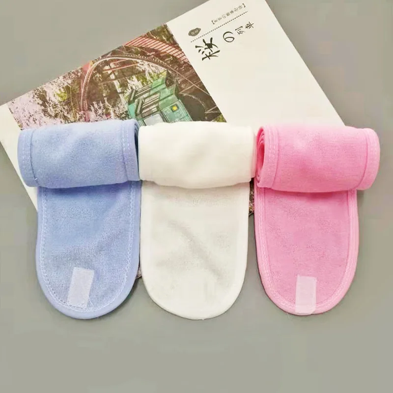 Perm Facial Headband Make Up Wrap Head Cloth Headband Adjustable Towel for Face Washing,Absorb Water Hairdresser Styling Tools